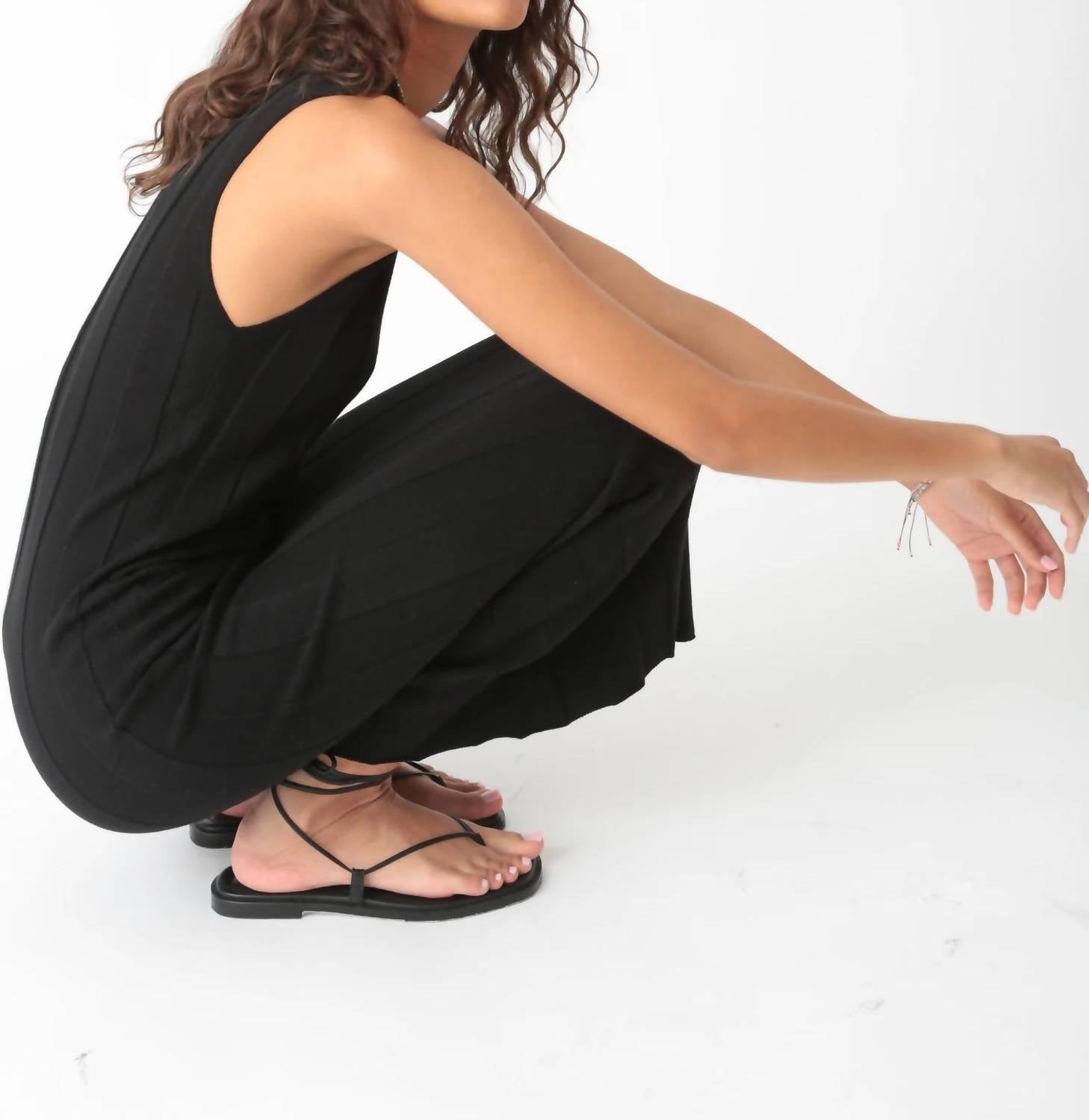 Electric & Rose - Dena Wide Rib Knit Dress