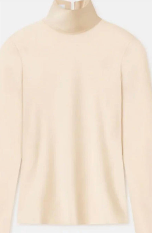 Nanushka - Women's Satin Turtleneck Top