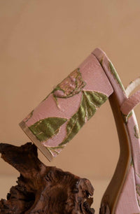 OASIS SOCIETY Women's Olympia Raffia Platform Heel in rose garden - women's shoe - view 6