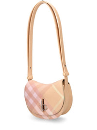 Burberry - Women's Mini Check Rocking Horse Crossbody Bag