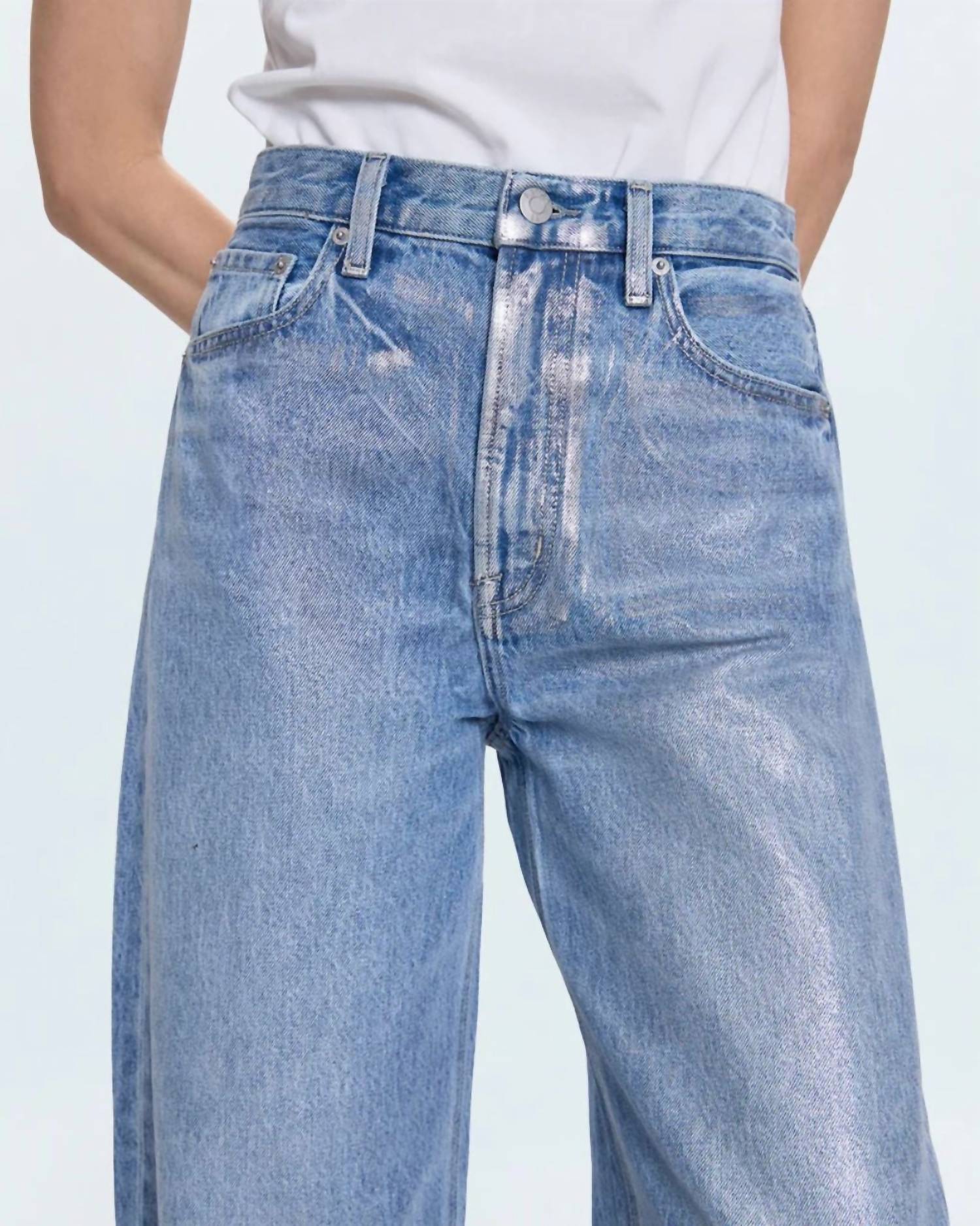 Pistola - Wes High Rise Barrel Jeans