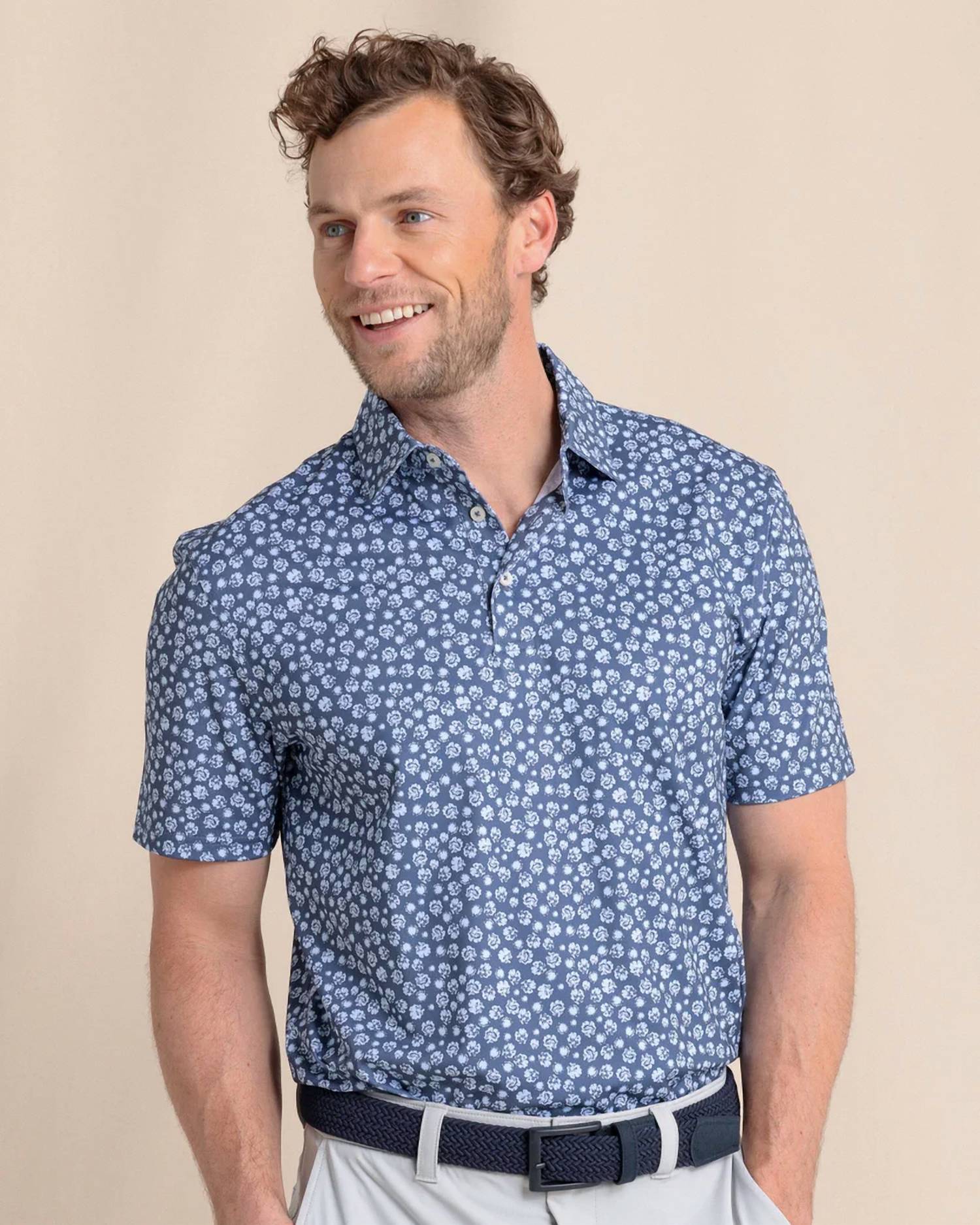 Southern Tide - Driver Blossom Bliss Polo Shirt