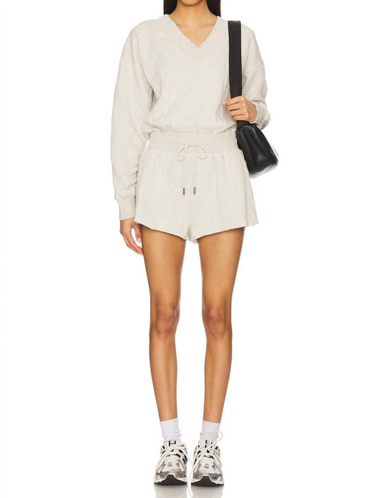 Free People - Intercept V-neck Romper