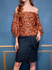 Eva Franco - Tweed Pencil Mini Skirt
