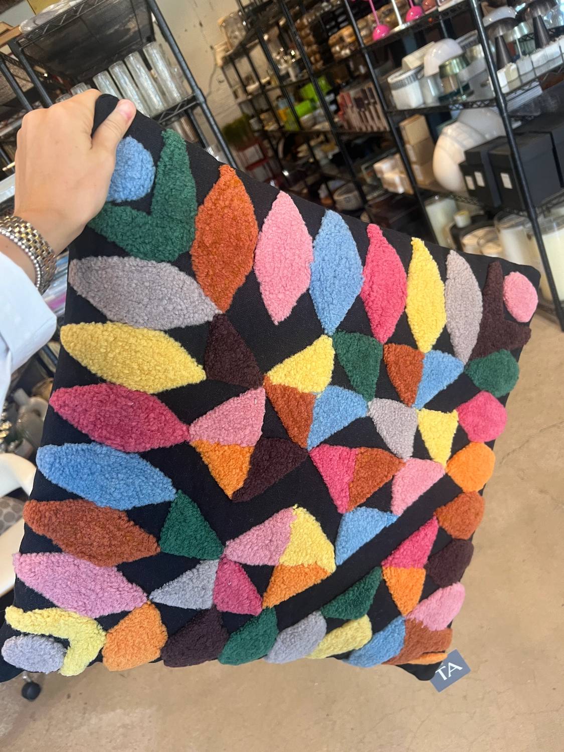 The Falls - Women's Tufty Geo Pillow