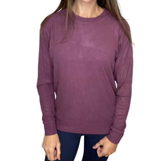 Michelle Mae - Corrine Ribbed Pullover Top