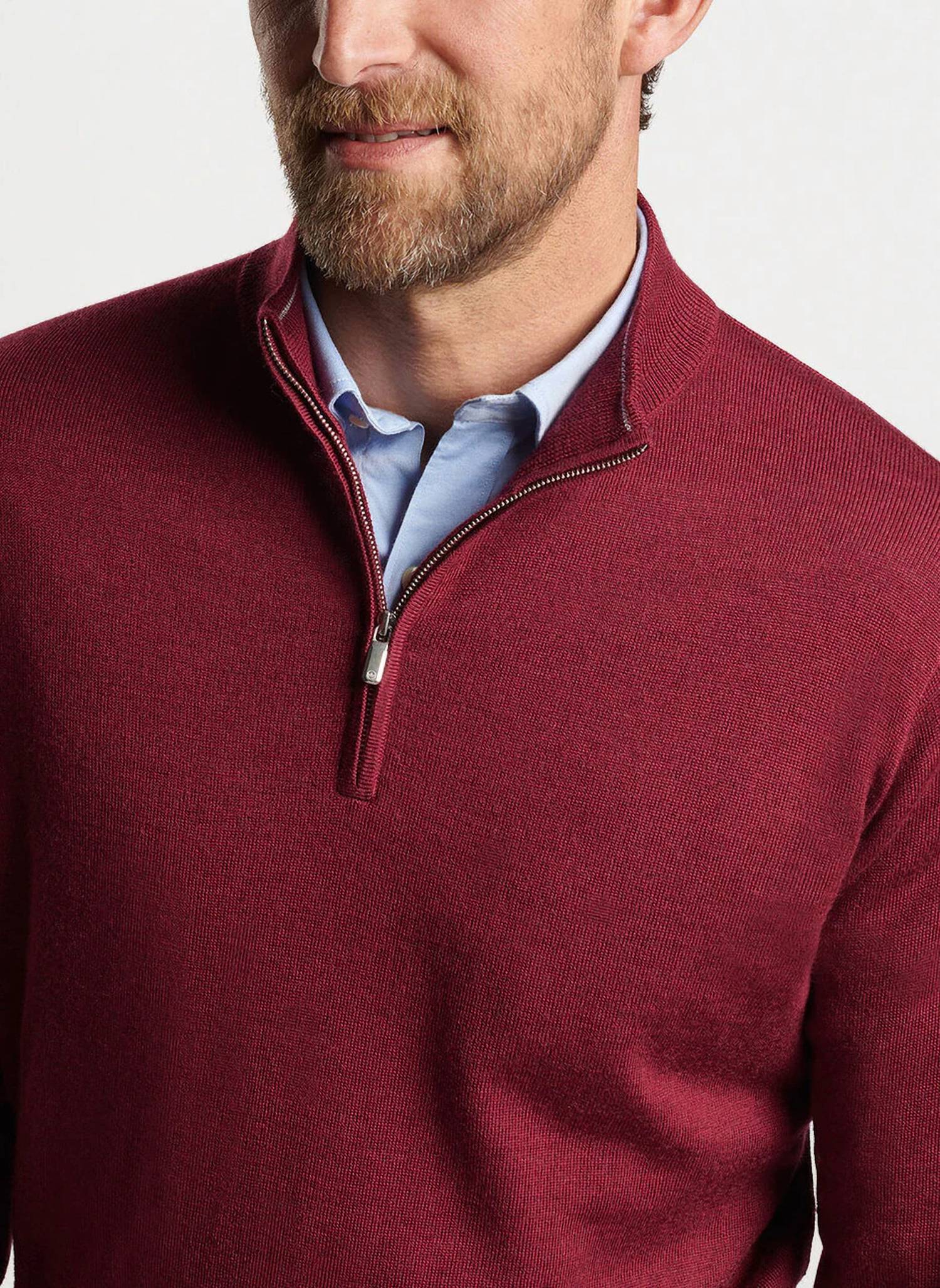 Peter Millar - Autumn Crest Quarter-zip Sweater