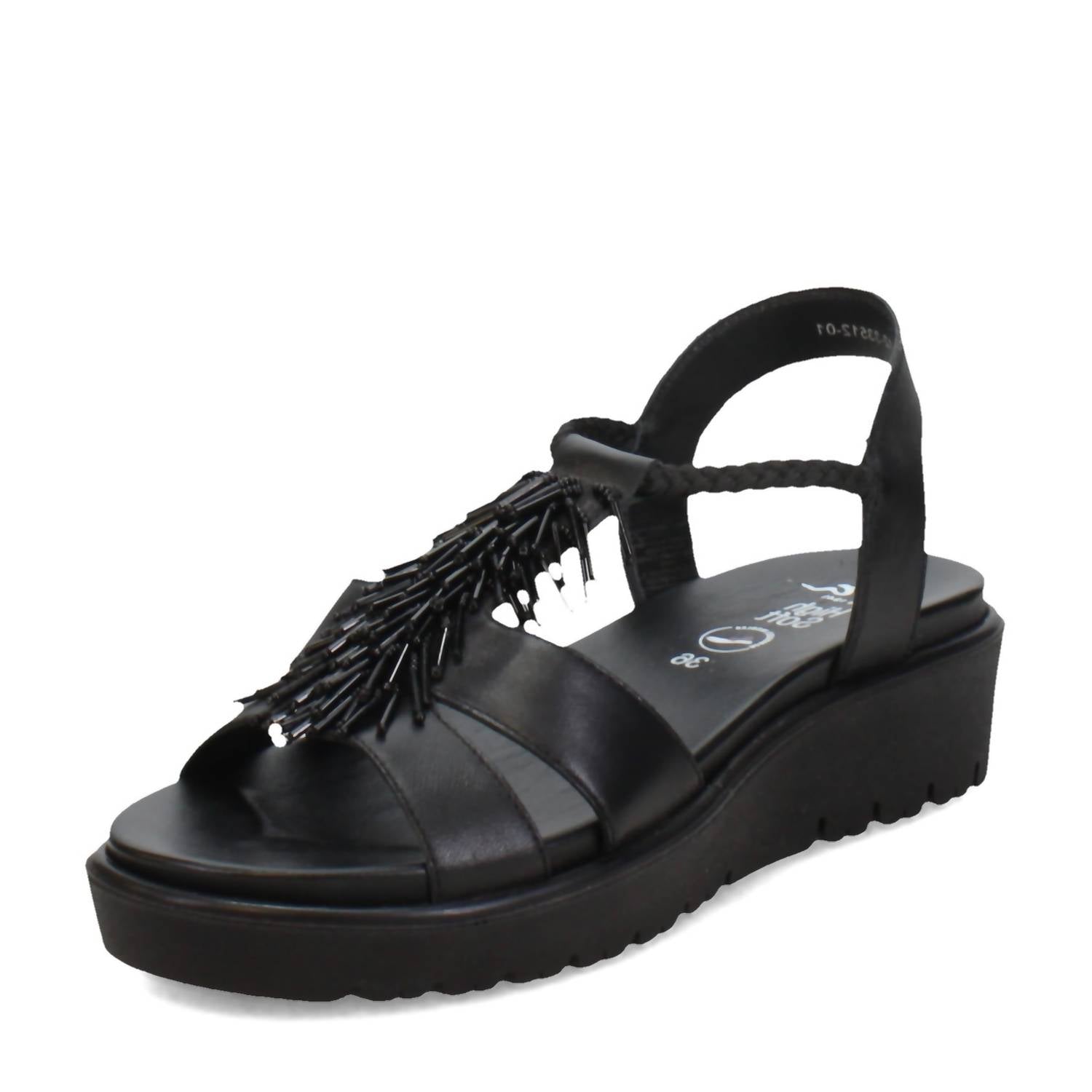 Ara Women's Bristol Sandal in black - women's sandal