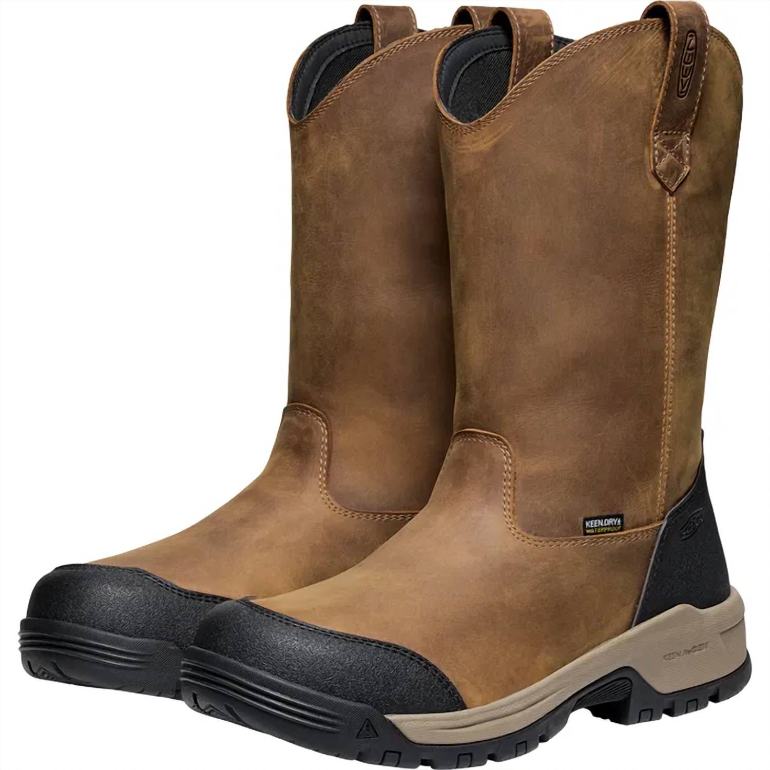 Keen - Men's Soft Toe Evanston Waterproof Work Boot