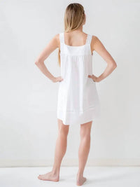 Jacaranda Living Maeve Cotton Nightgown in white - women's item - alternate view
