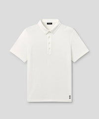 Ron Dorff - Cotton Terry Polo With Piqué Collar