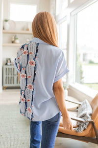 Jodifl - Best Of Both Worlds Button Down Top