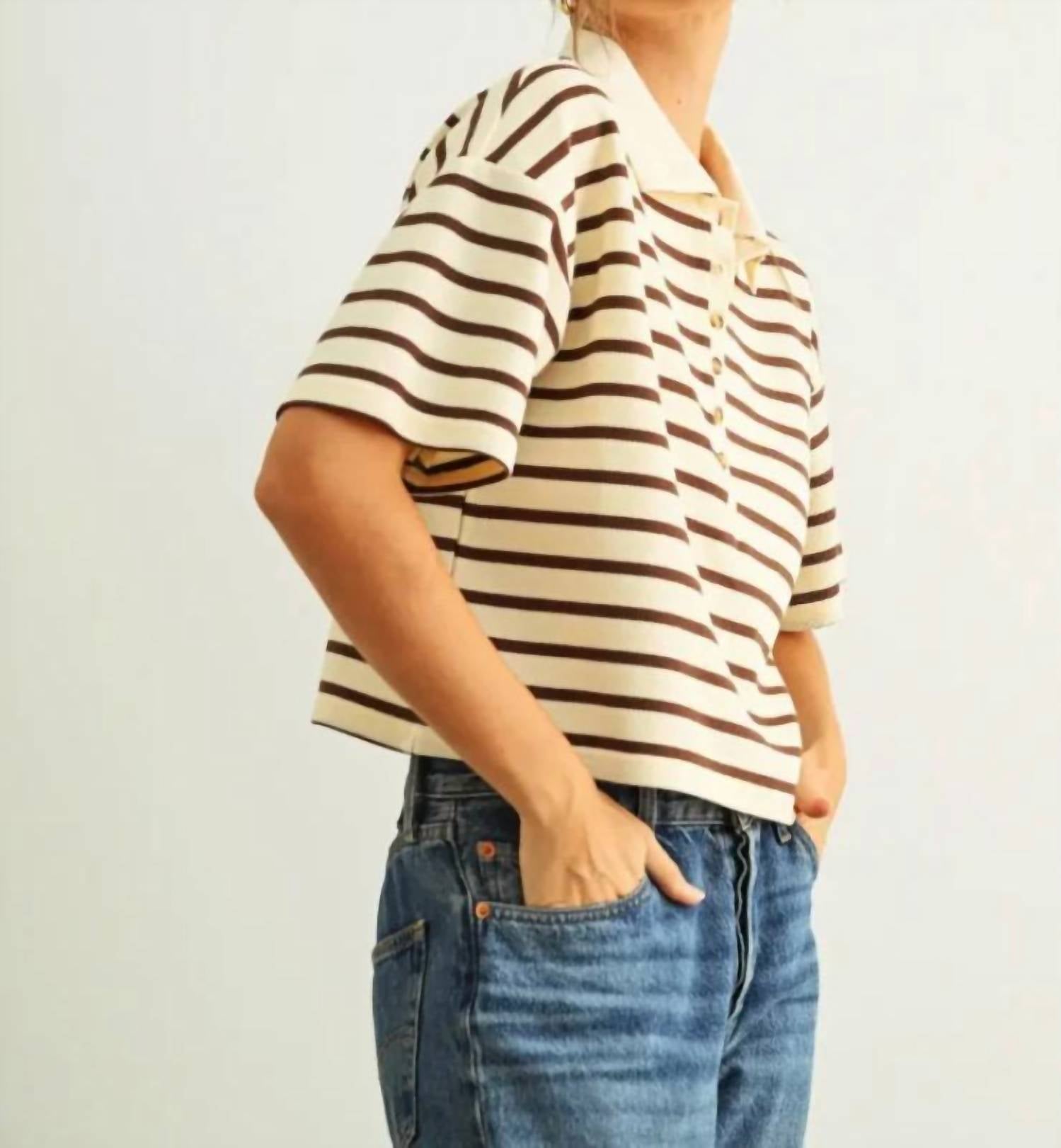 Miou Muse - June Polo Top