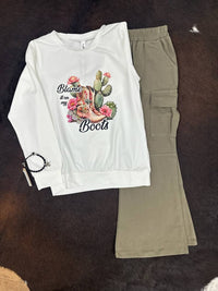 Ml Kids - Cargo Straight Leg Pants
