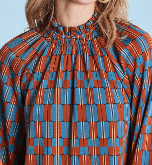 Tyler Boe - Pammie Mock Neck Mini Dress