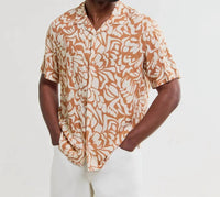 Wax London - Didcot Short Sleeve Shirt