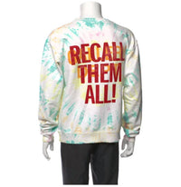 Gallery Dept. Men's Big G-ball Graphic Print Sweatshirt in white - men's shirt - detail view