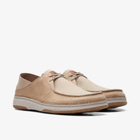 Clarks Men's Nature 5 Moc Shoes in sand - men's loafer