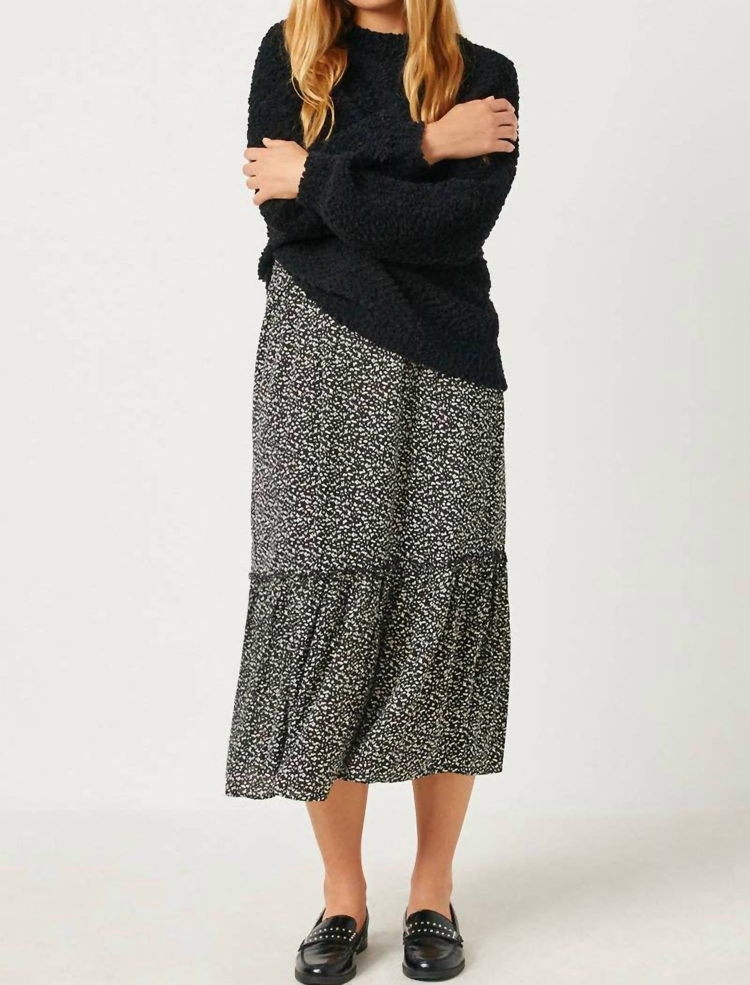 Hayden La - Popcorn Knit Pullover Sweater