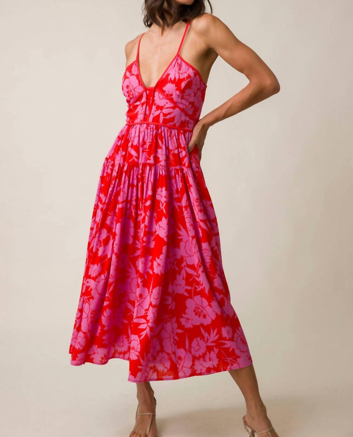 Line And Dot - Jennie Midi Dress