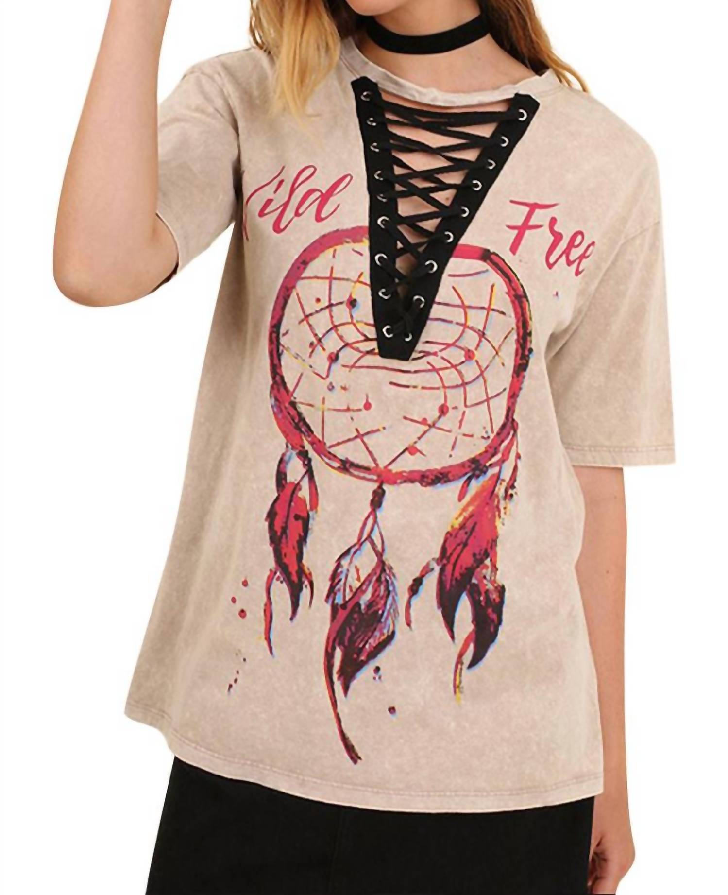 Umgee - Dream Catcher Graphic Top