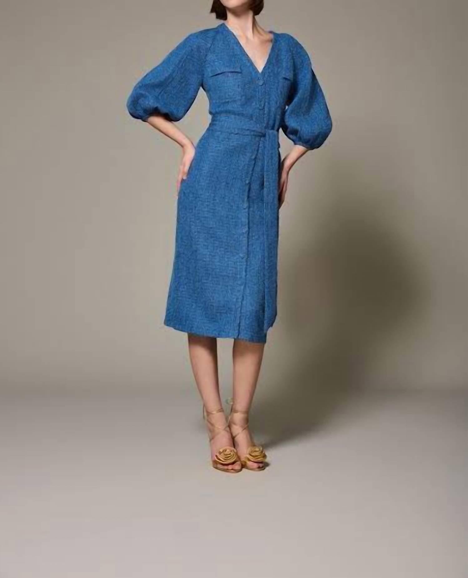 Badgley Mischka - Women's Wrap Dress