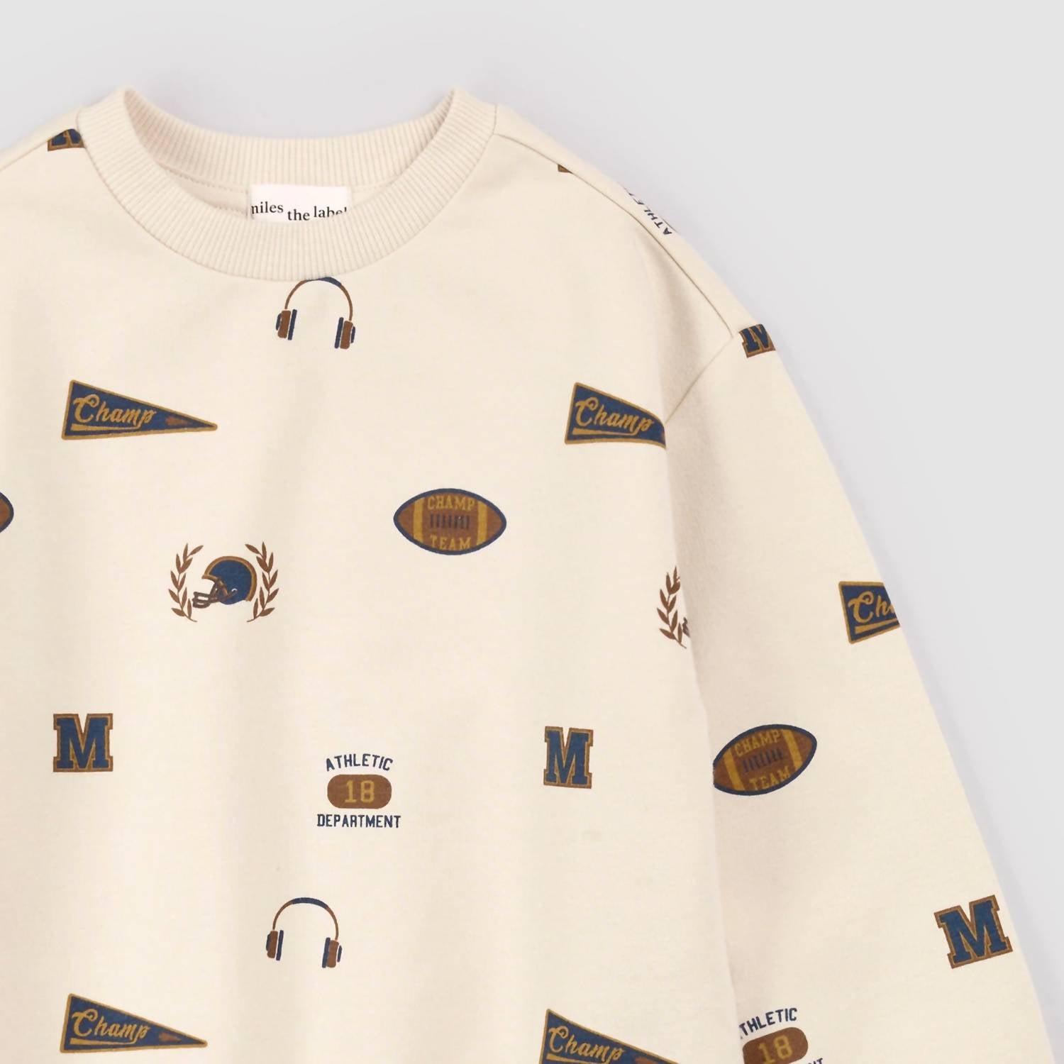 Miles Baby - Boy's Athletic Department Sweatshirt