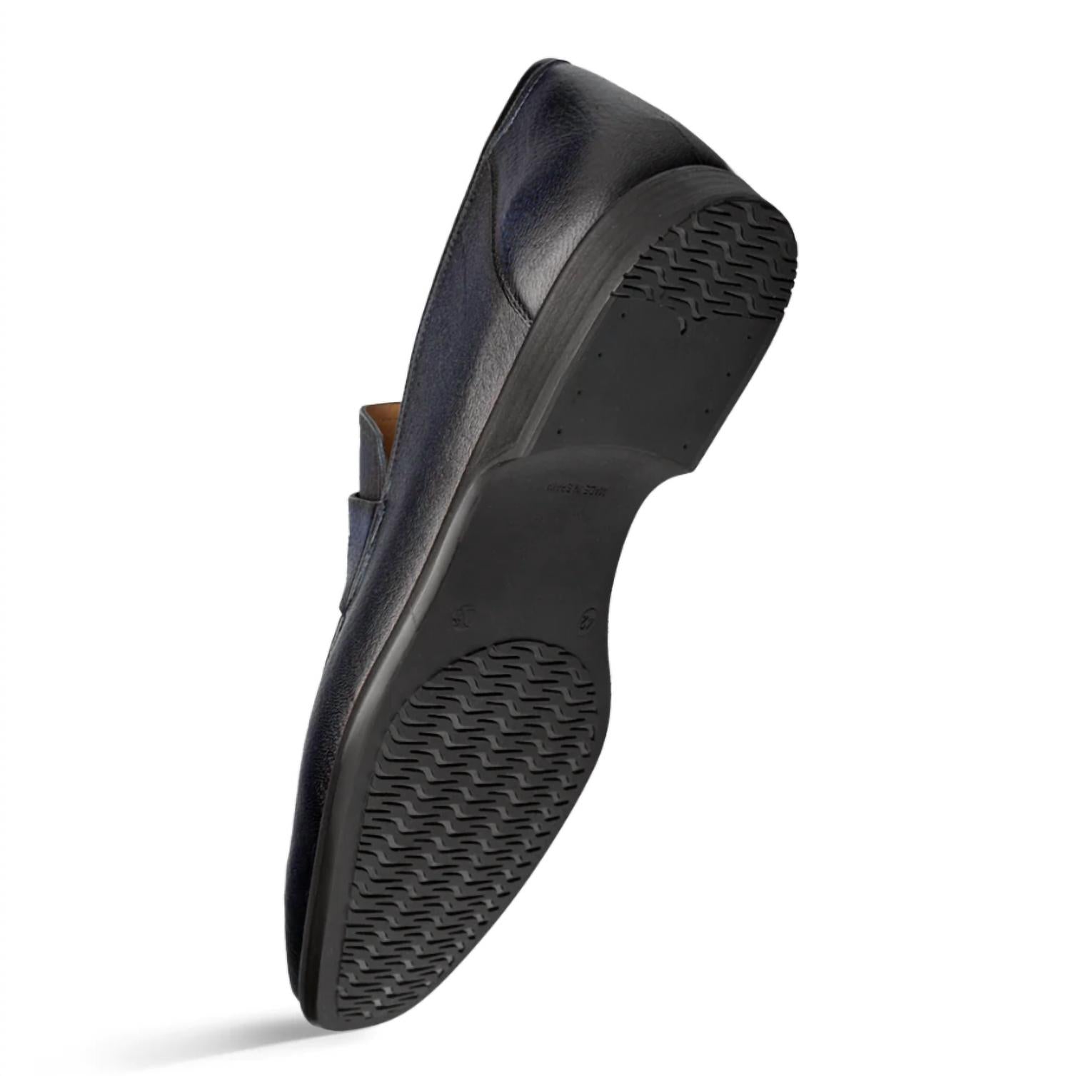 Mezlan - Deerskin Penny Loafer Black