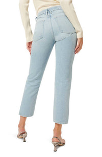 Good American - BOY DISTRESSED STRAIGHT LEG JEANS
