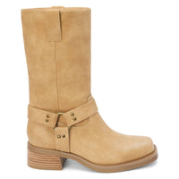 Matisse Women's Autumn Harness Mid Calf Boots in natural - women's heels