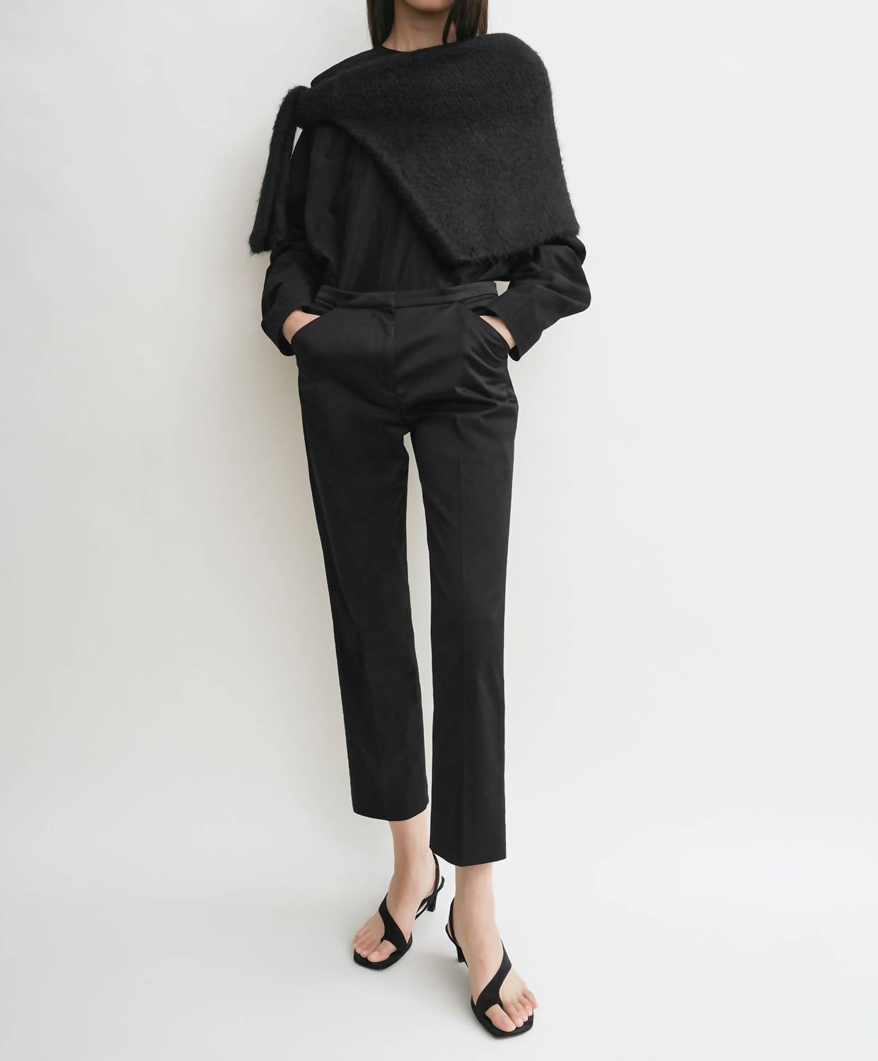 Toteme - Cropped Straight Trouser