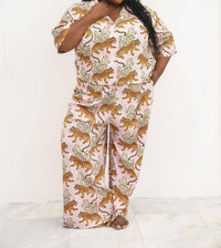 Printfresh - Bagheera Long Pajamaj Set - Plus Size