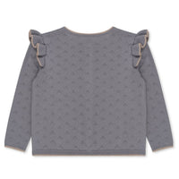 Konges Sløjd - Girls' Valkan Pointelle Knit Sweater