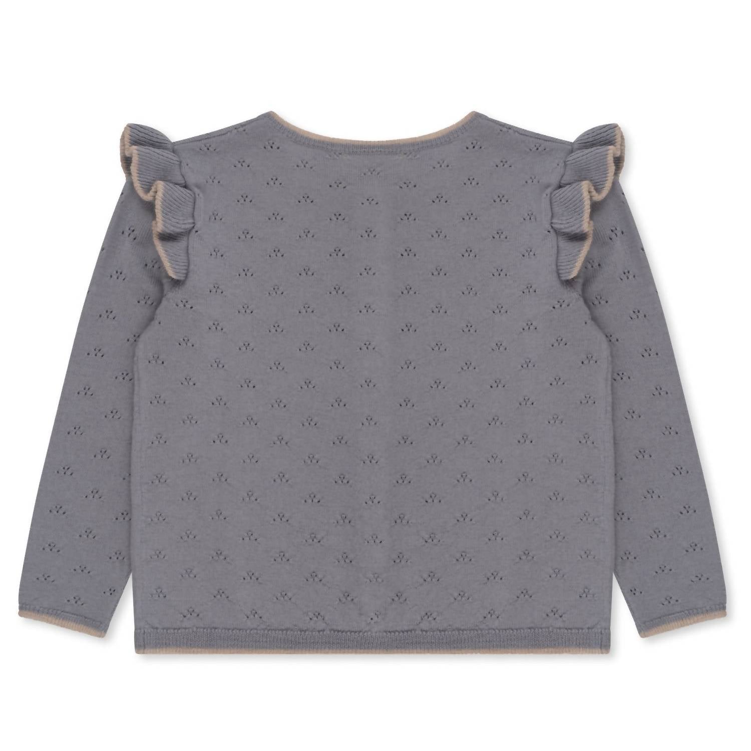 Konges Sløjd - Girls' Valkan Pointelle Knit Sweater