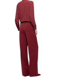Luisa Cerano - Women's Long Sleeve Ruffled Blouse