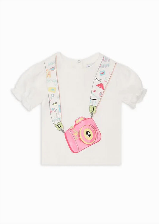 Armani - Baby Girl Shortsleeve Tee