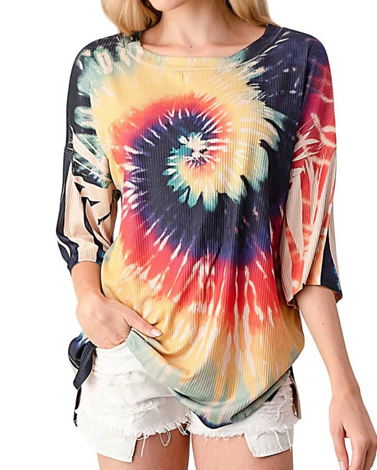 Blumin - Rainbow Tie Dye Top