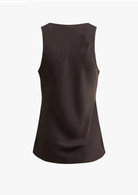 Favorite Daughter Clean Cut Tank in espresso - women's tank top - view 7