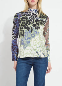 Lysse - Seraphina Mock Neck Blouse