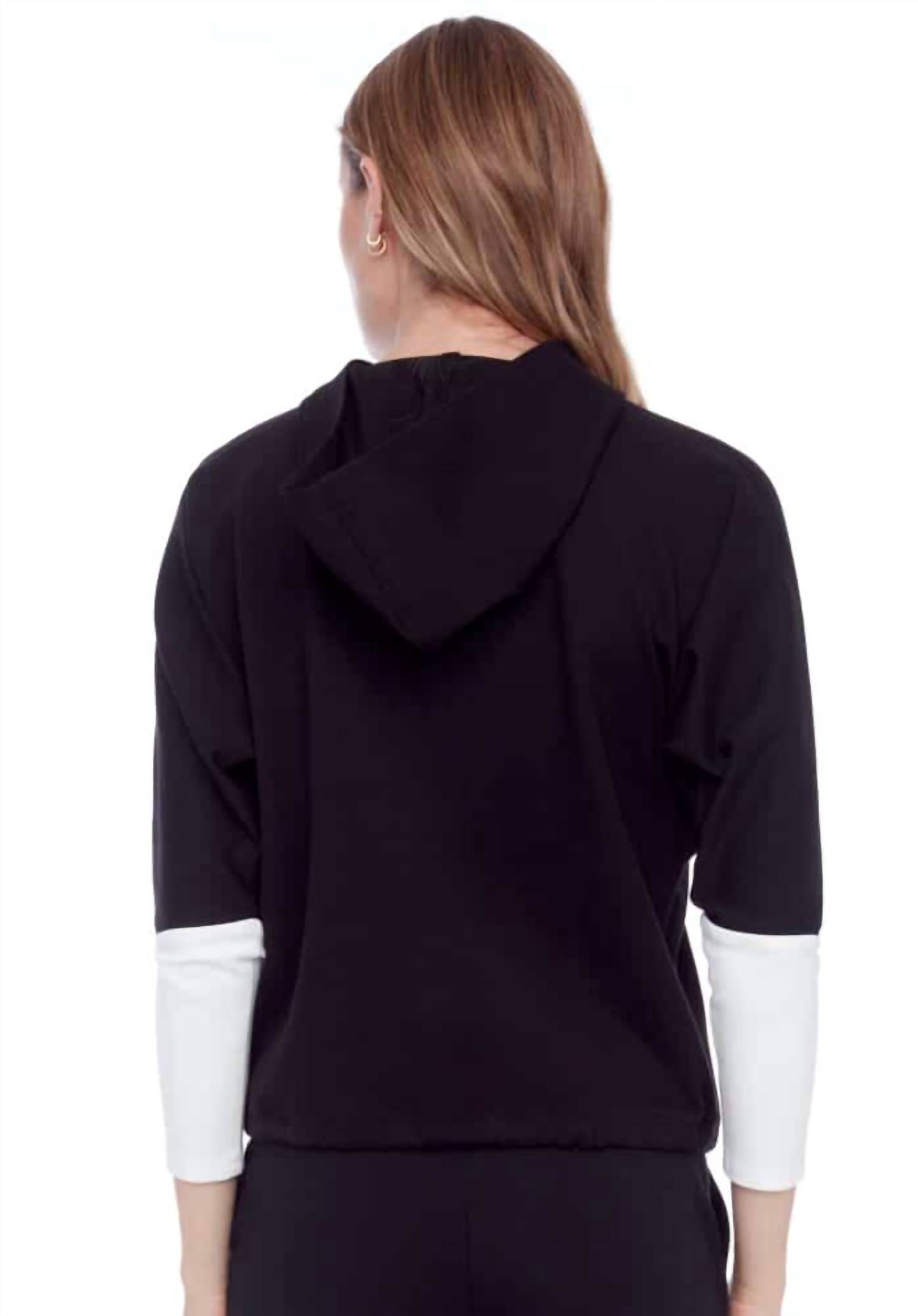 Iltm - Annie Stripedarmband Cropped Hoodie