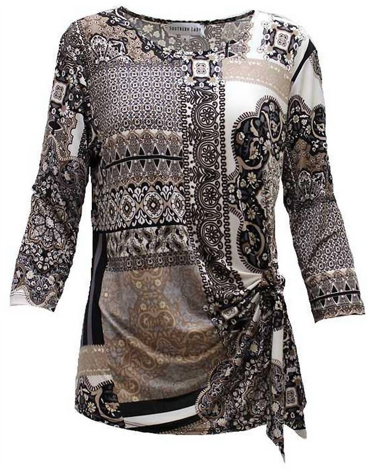 Southern Lady - Women's Contour Side Tie Top