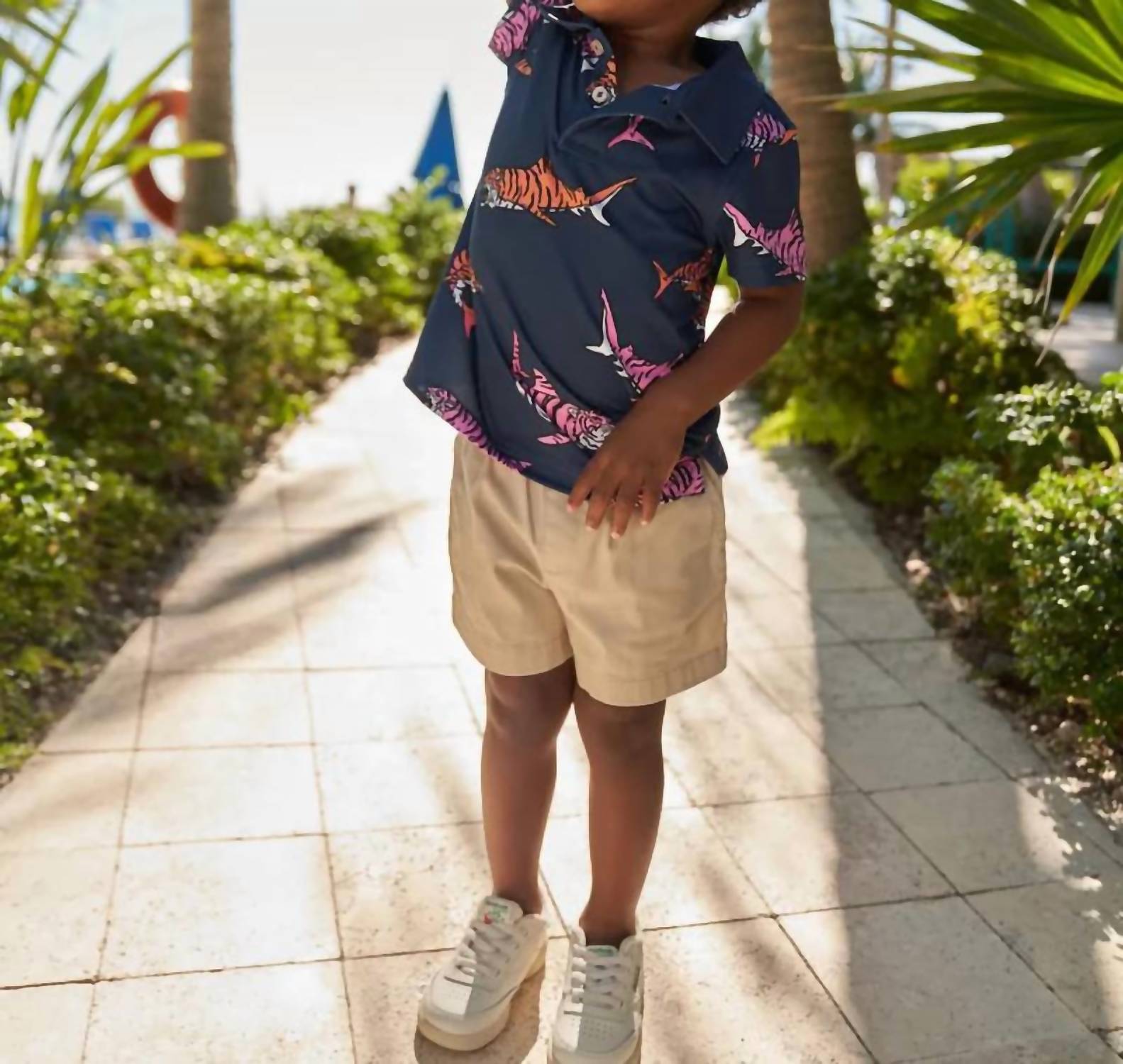 Chubbies - Lil King Of The Sea Toddler Performance Polo