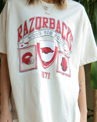 Livylu - Razorbacks Prep Patch Tee