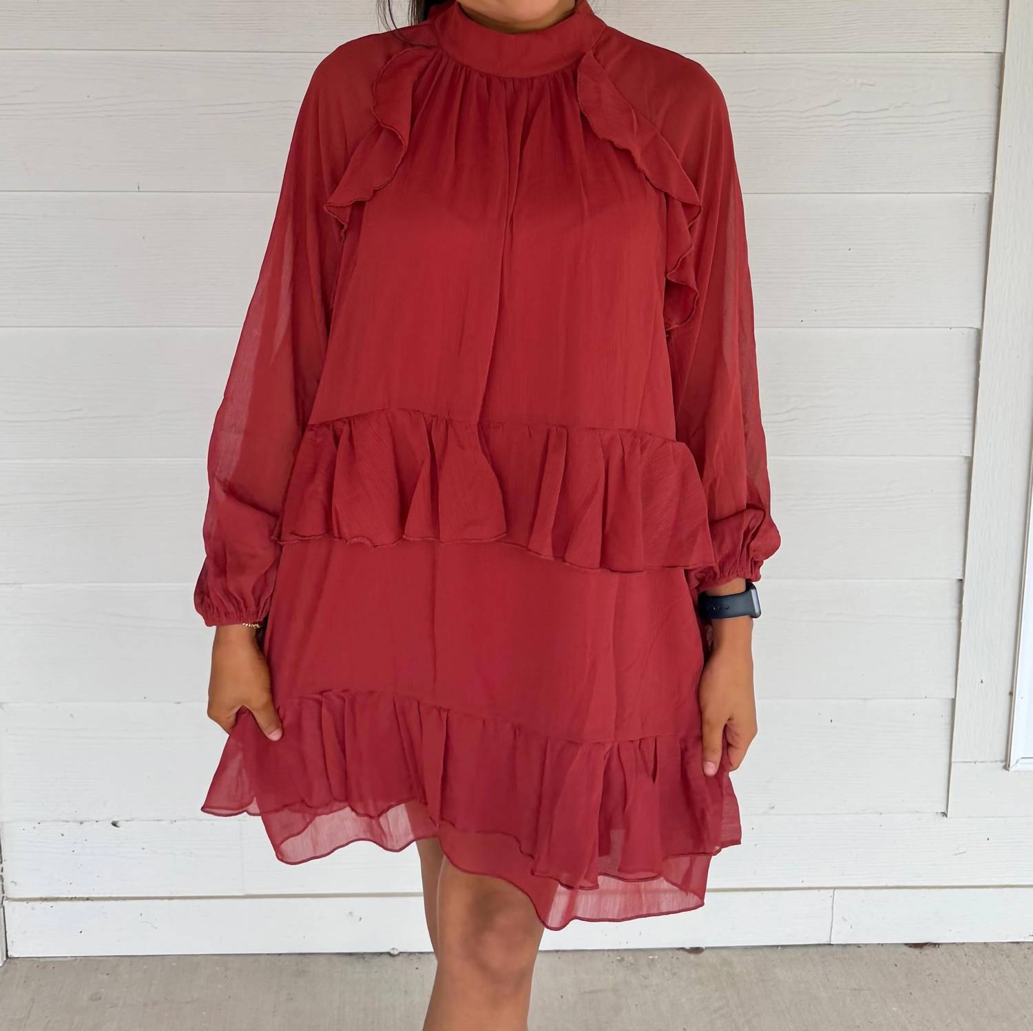 Pinch - Rosalia Ruffle Mini Dress