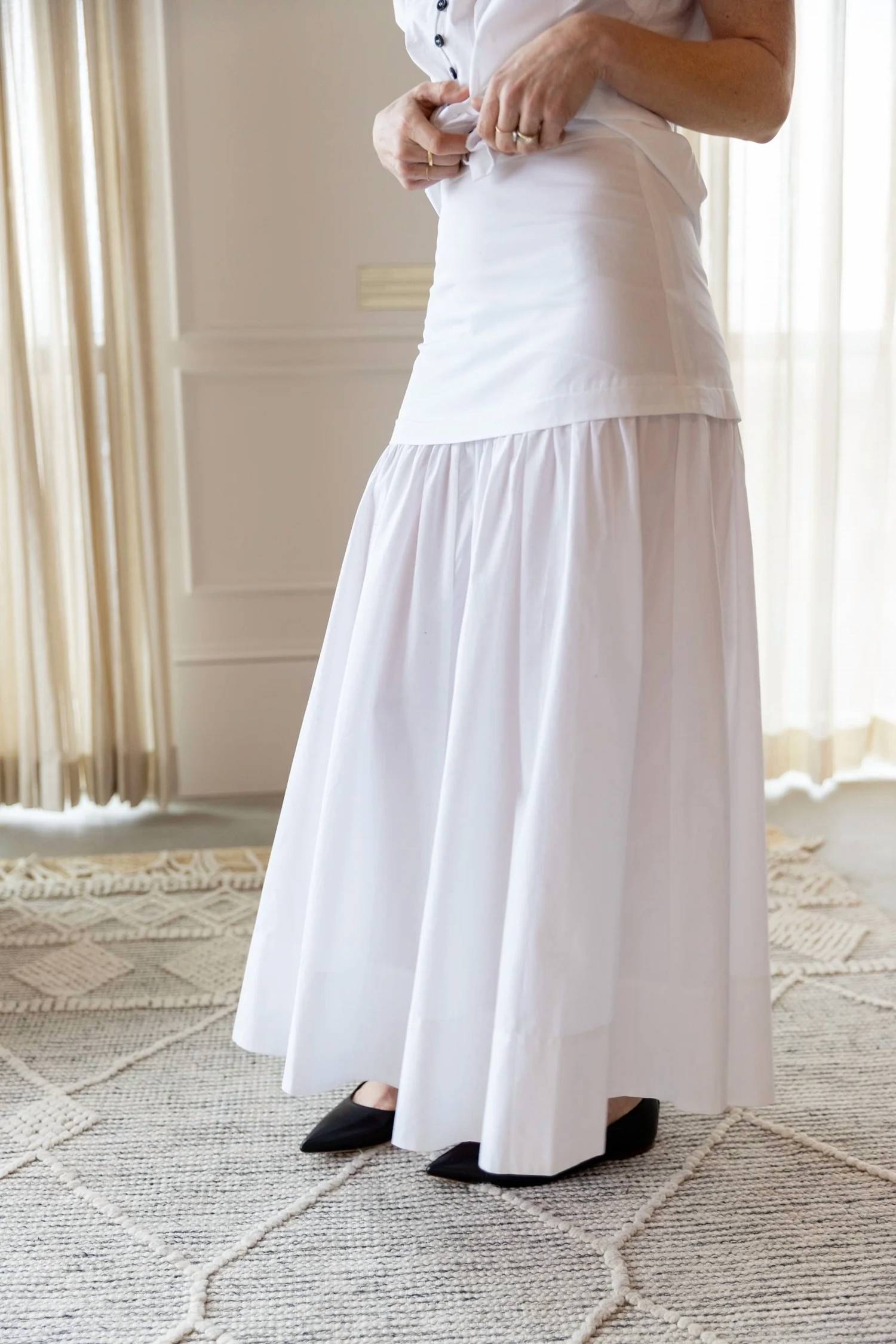 House Of Dagmar - Cotton Maxi Skirt