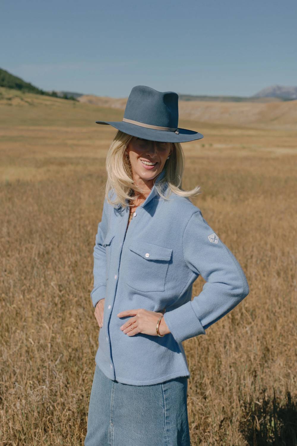 Powder Puff Collection - Cashmere Work Shirt