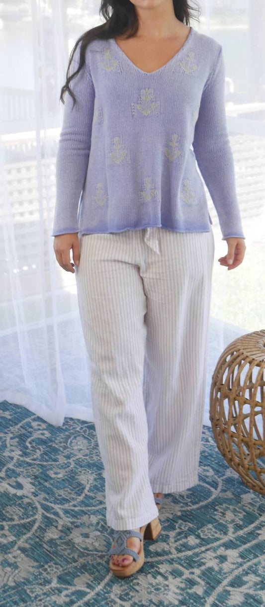 Trove - Nautical Anchor Sweater