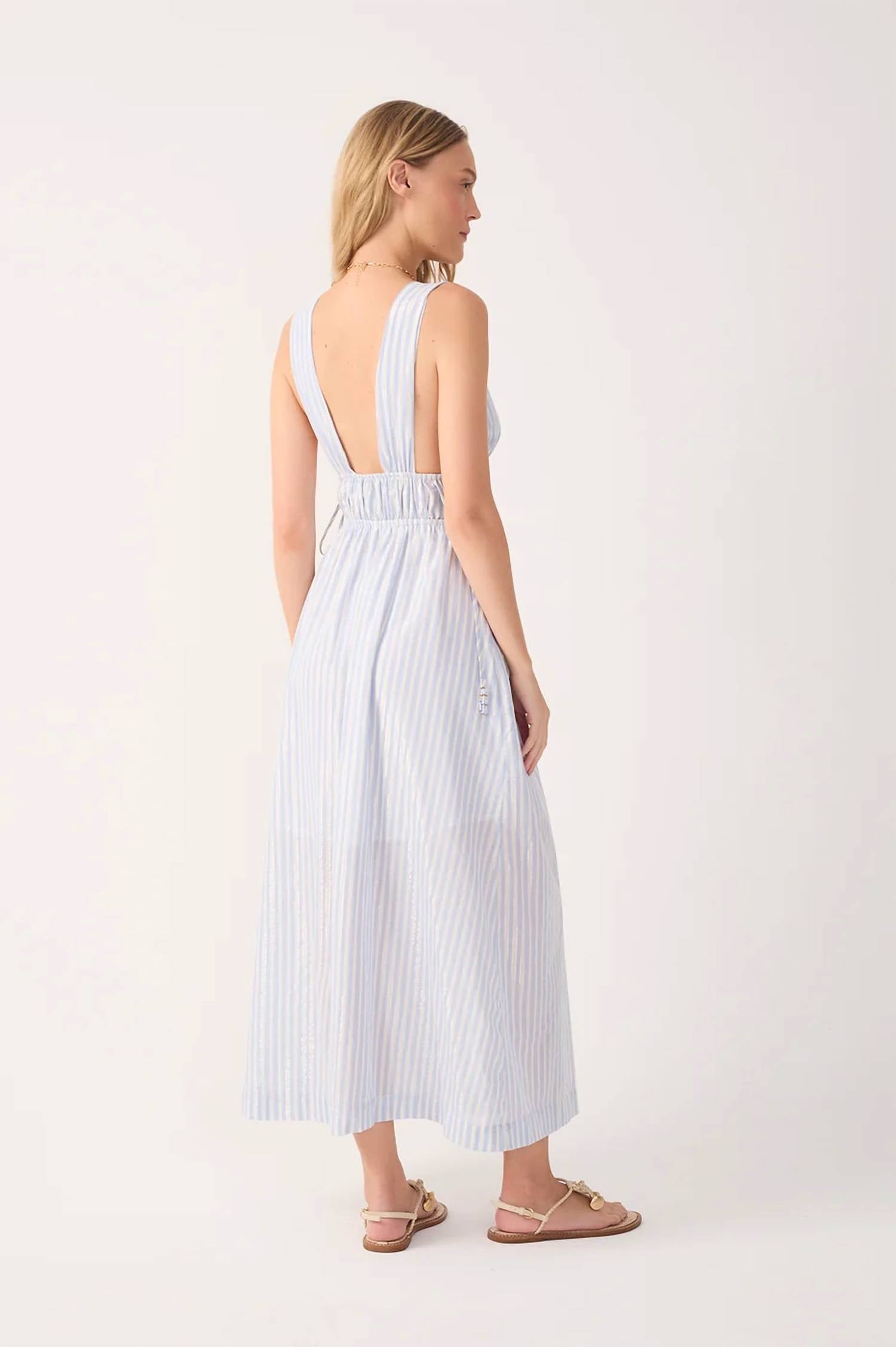 Dress To - Lurex V-neck Dress