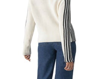 Sanctuary - Sporty Stripe Mock Neck Sweater