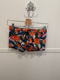 Tribe Tropicana Swim Trunk in pink orange - men's swimwear - detail view